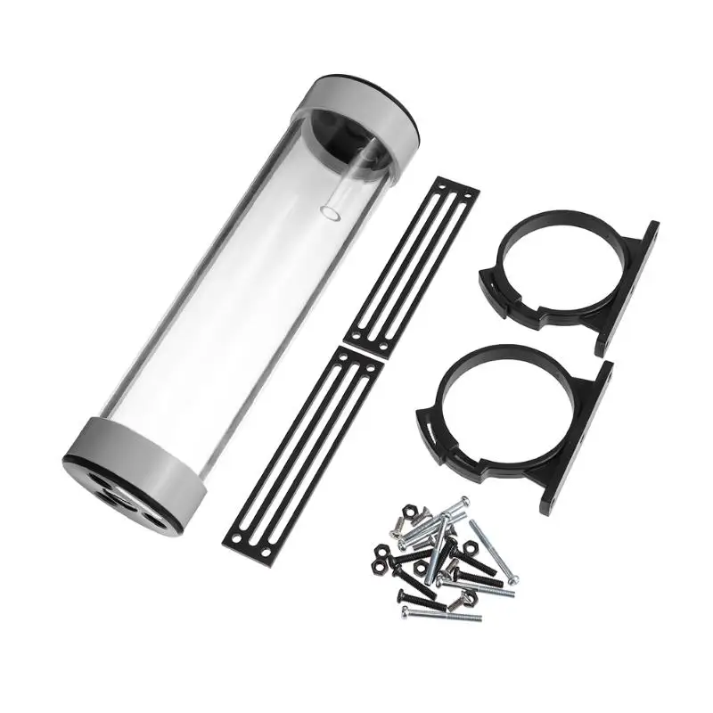 234 мм цилиндрический резервуар для воды G1/4 резьба комплект водяного охлаждения