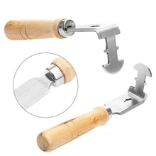 18 см Серебряная коробка с пчелами для пчеловода скребок для очистки для извлечения медовый желтый воск инструменты для пчеловодства