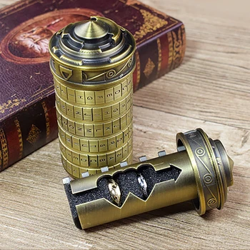 

DaVinci Letter Password Lock Valentine Gift Box Da Vinci Code Alphabet Lock Creative Personal Creative Retro Birthday Gift