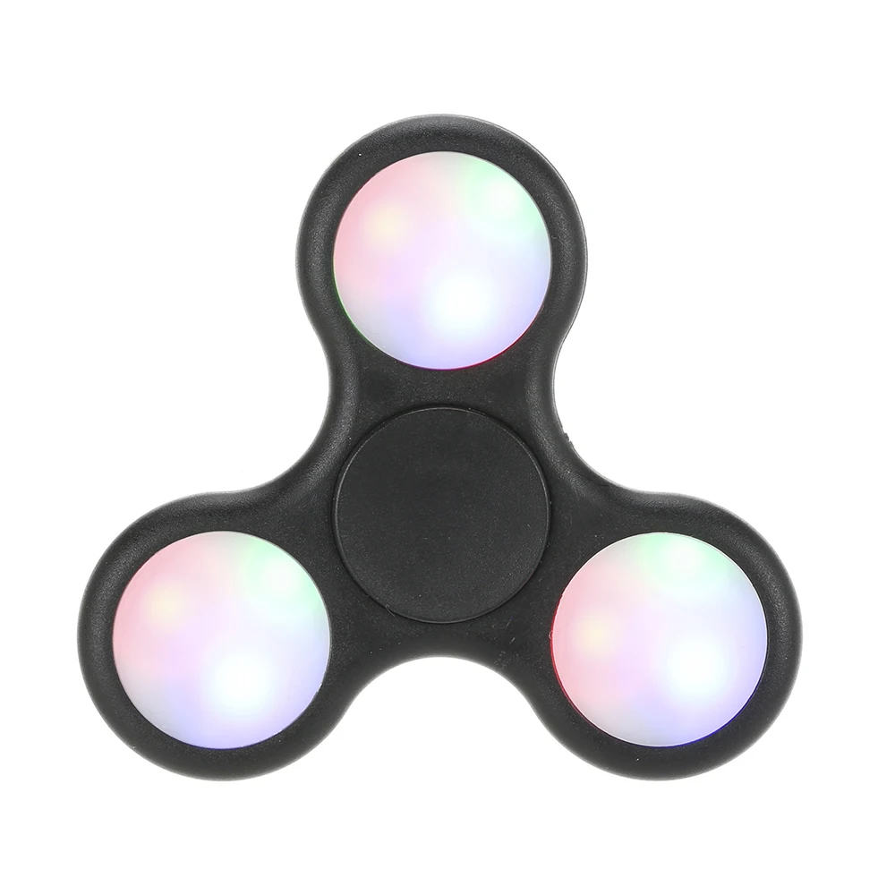 

20PCS/lot Glow In The Darkness Fidget Spinner Plastic EDC Hand Spinner Toys For Children Adult Autism ADHD Relief Anxiety Stress