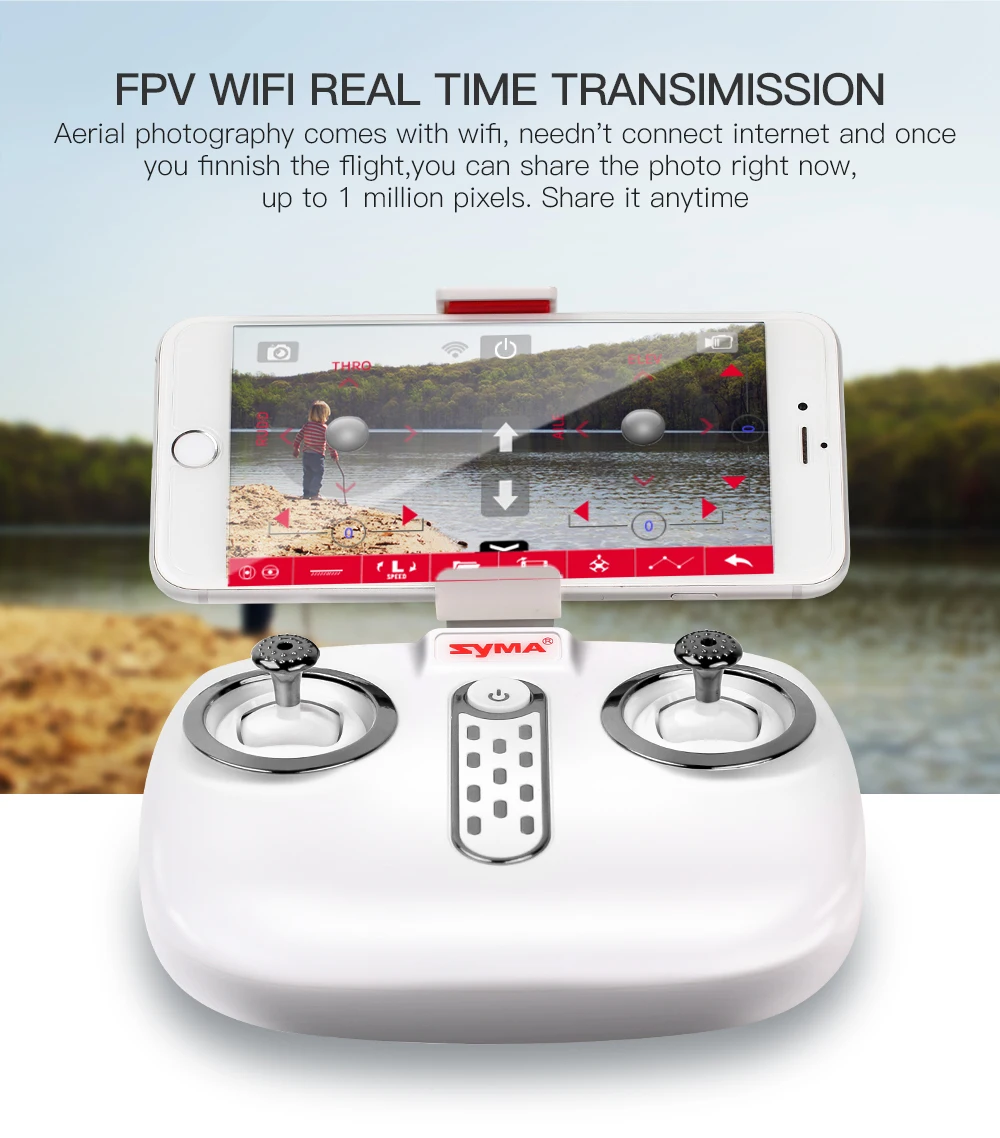 НОВЫЙ Сыма X25 PRO X25PRO 2,4 г 6 оси вертолет gps Радиоуправляемый Дрон Wi-Fi FPV Регулируемый 720 P HD камера Quadcopter в H502S MJX B5W