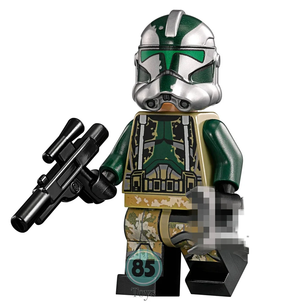 

Single Sale STAR WAR Utapau Clone Trooper Commander Gree Storm Rogue One Darth Vader minifig Building Blocks Kids Toys Gifts