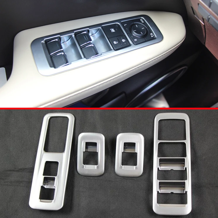 Us 18 75 25 Off For Lexus Rx Class Rx350 Rx405h 2016 2018 Abs Pearl Chrome Interior Buttons Panel Cover Trim In Interior Mouldings From Automobiles
