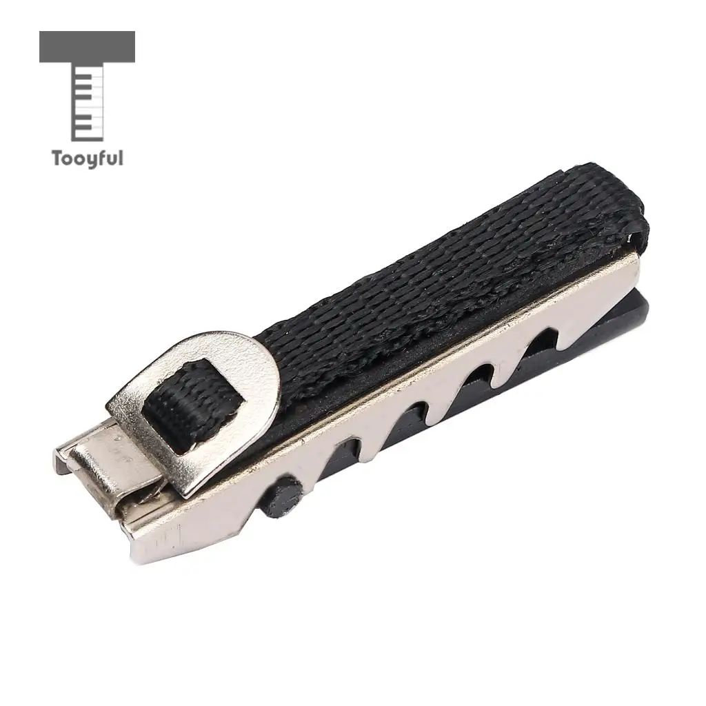 Tooyful Cotton Knitting Guitar Capo Key Clamp Trigger for Guitar Ukulele Mandolin Banjo Accessory Black