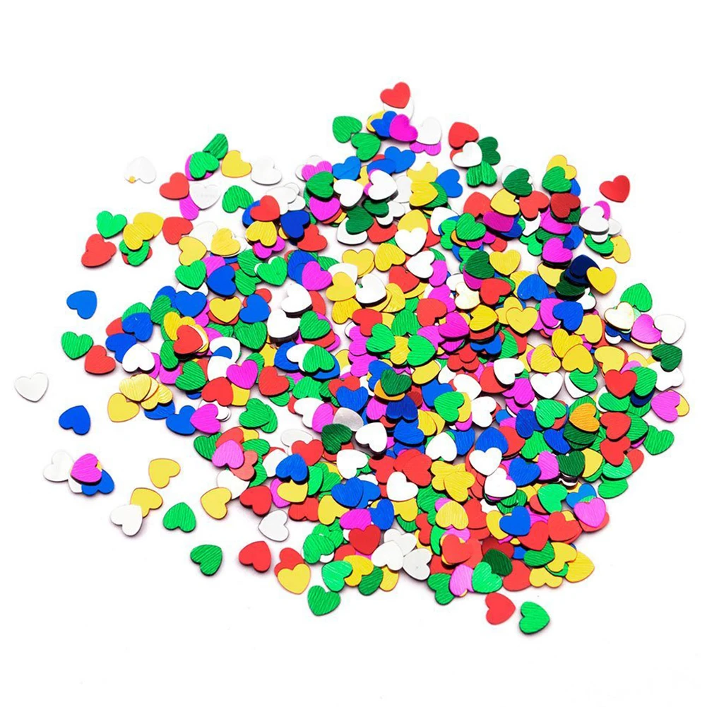 Glitter Multi Color Party Table Confetti DIY Crafts, Various Shapes