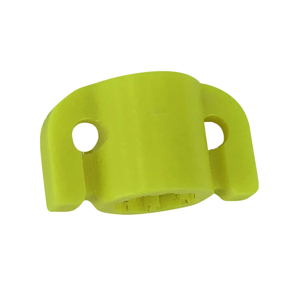 10 Pieces Plastic Bowfishing Arrow Safety Slides for 8mm Shaft Shooting Fish Arrow Slider Tied with Fishing Rope