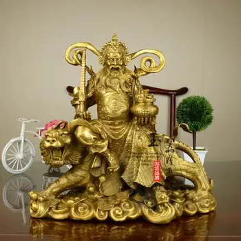 

The opening of Gongming Zhao copper as the God of wealth fortune Wangcai home town of Sha feng shui ornaments