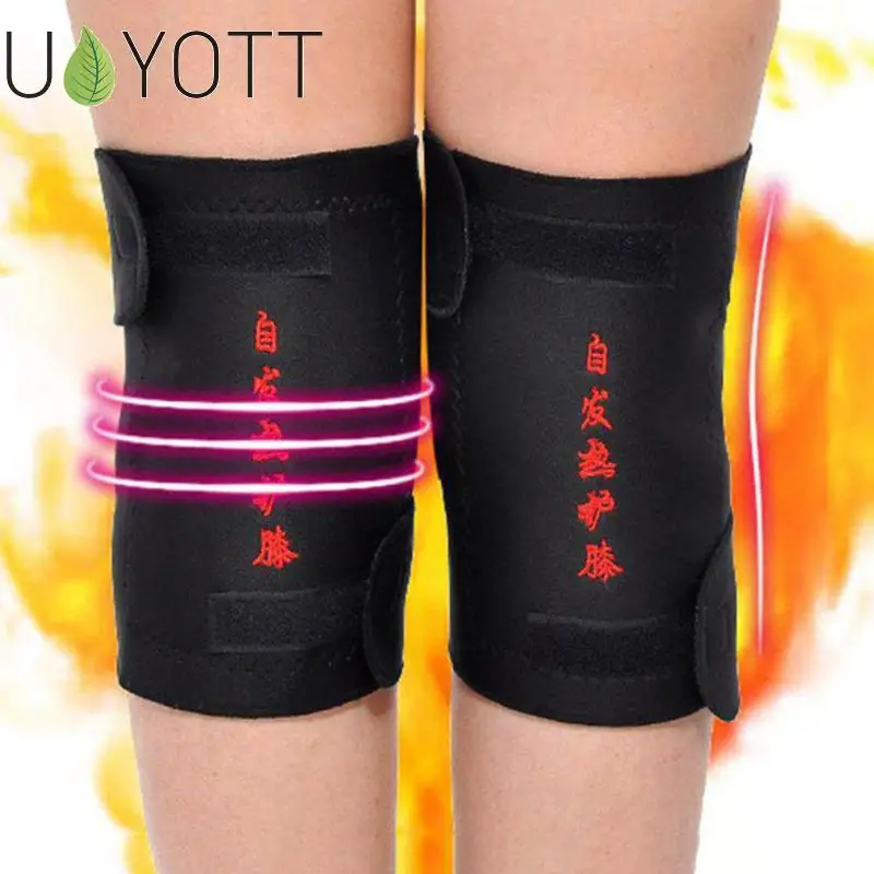 1 Pair Tourmaline Self Heating Knee Pads Therapy Kneepad Pain