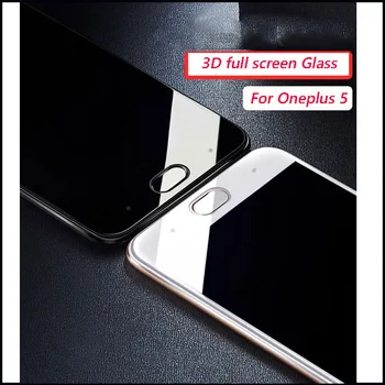

oneplus 5 tempered glass oneplus 5 screen protector 3D Curved Full Cover Screen Protector Oneplus 5 a5000 glass one plus 5 5.5"