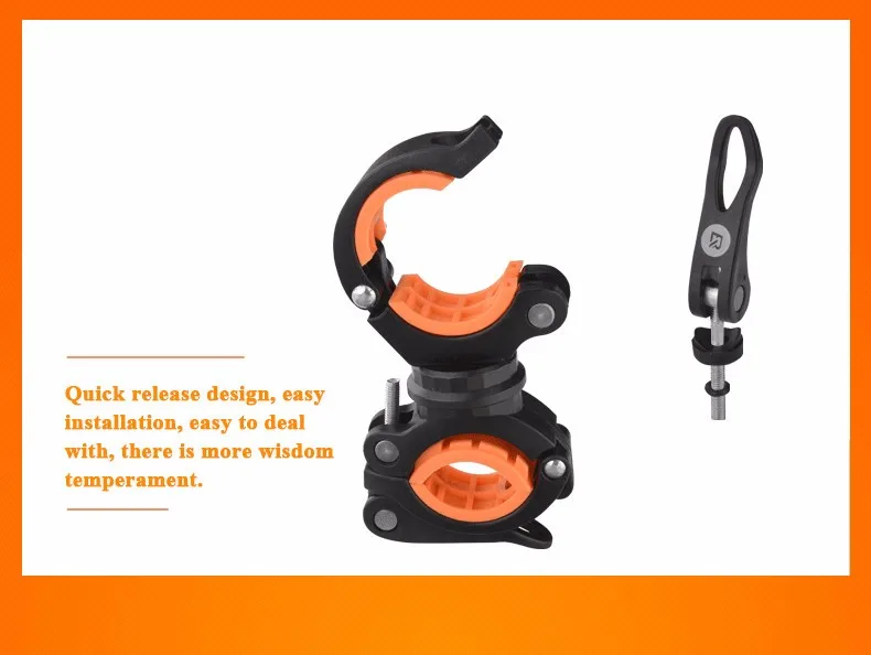 Clearance ROCKBROS Bike Light Holder Clip 360 Degree Rotation Flashlight Stand Front Lamp Holder Fixed Lamp Holder Bicycle Accessories 15 Clearance ROCKBROS Bike Light Holder Clip 360 Degree Rotation Flashlight Stand Front Lamp Holder Fixed Lamp Holder Bicycle Accessories 15