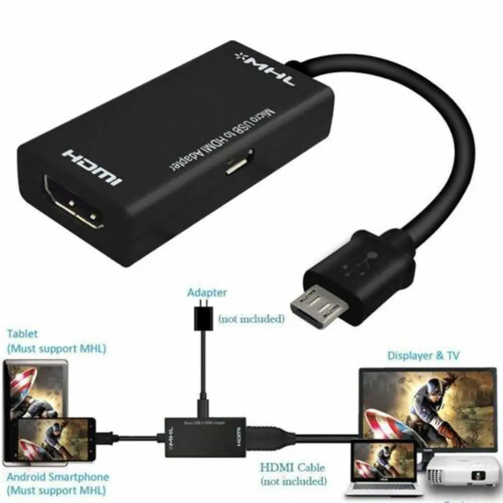 

Mini Micro Usb 5Pin To Hdmi Hd Conversion Cable S2 To Hdmi Adapter Cable