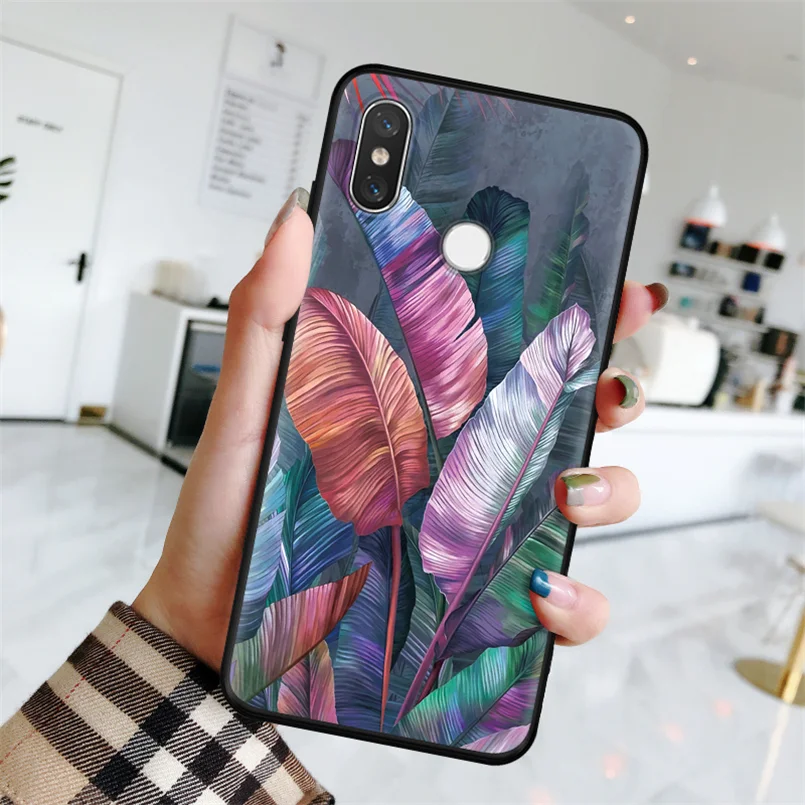 Цветок матовый чехол для спортивной камеры Xiao mi Red mi S2 3 4A 5 Plus 6A Note 3 4X5 5A 6 7 Pro для Xiaomi mi 9 A1 5X A2 6X8 Lite F1 Мягкий ТПУ чехол - Цвет: 3caiye