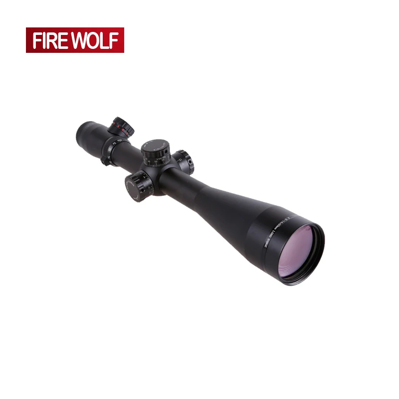 

FIRE WOLF M3 4.5-14X50 Tactical Optics Riflescope Red&Green Dot Reticle Fiber Sight Rifle Scope 30mm Tube