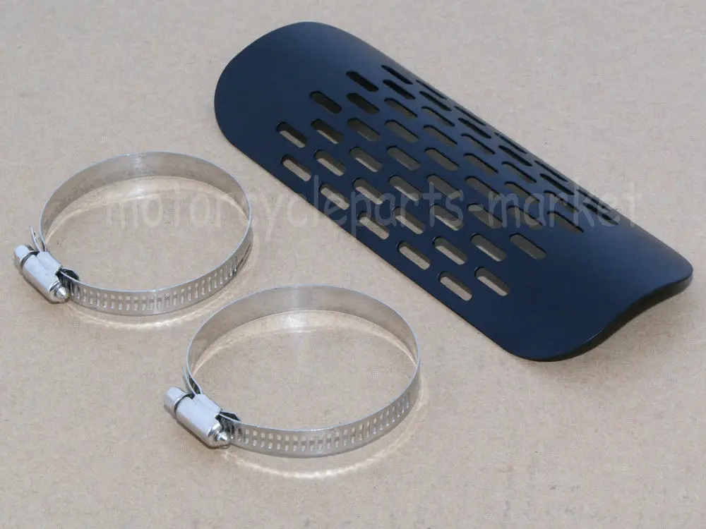 1 Pcs Exhaust Muffler Pipe Leg Protector Heat Shield Cover Burnproof