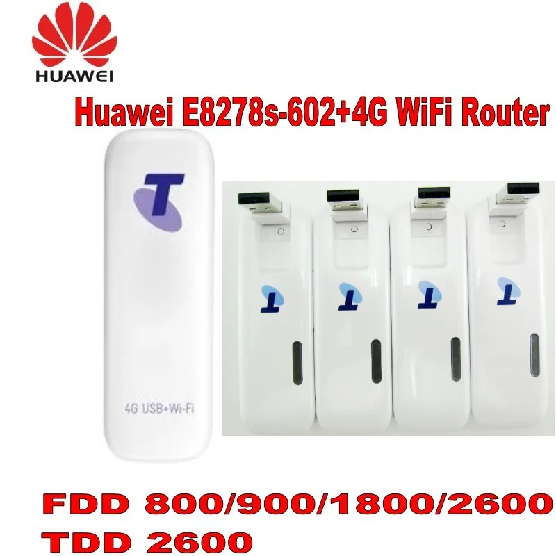 Huawei E8278s-602 e8278s 150 Мбит/с Cat4 Wi-Fi модем надежных партнеров! безвоздушные карты LTE плюс 2 шт. 4g антенна