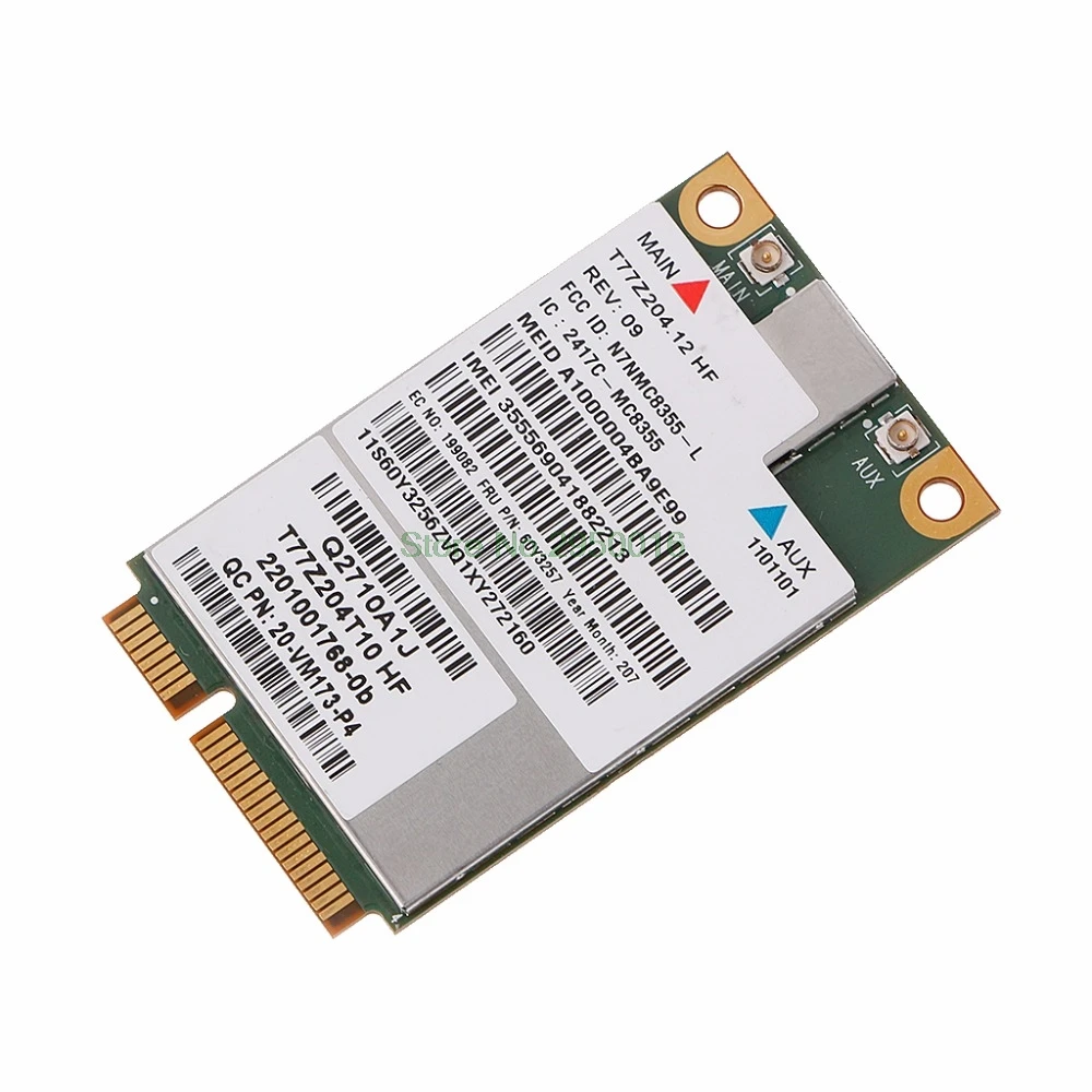 60Y3257 Gobi3000 MC8355 3g WWAN карты gps для lenovo Thinkpad W530 X230 T420 X220 C26