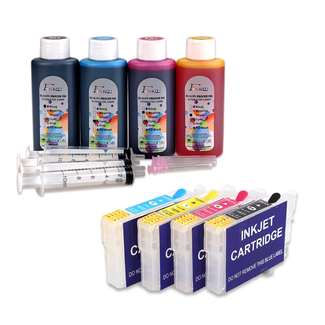 

16XL Ink Refill Kits Work With Epson WF-2750DWF WF-2630WF WF-2510WF WF-2650DWF WF-2520NF WF-2530WF WF-2540WF WF-2660DWF Printer