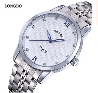 Longbo бренд Femme Marque Роскошные Брендовые Часы женские полностью из нержавеющей