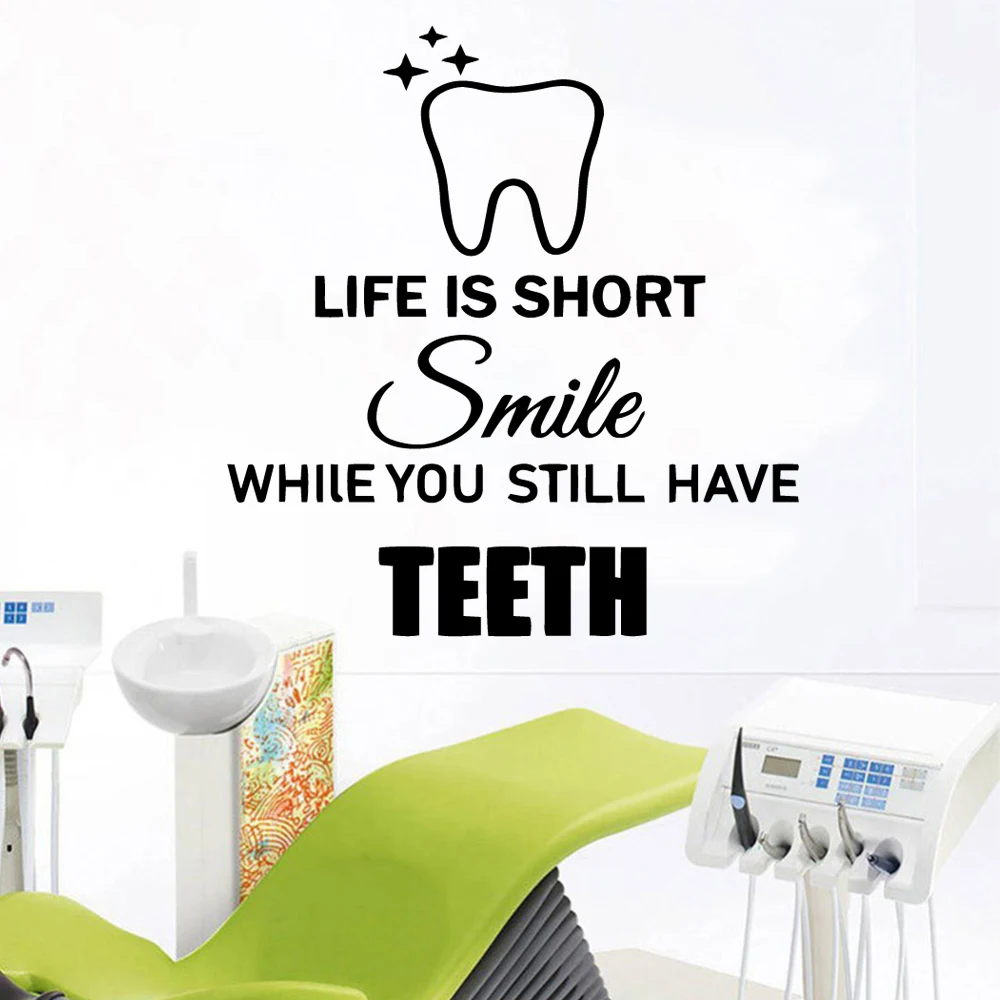

Hot tooth Wall Sticker Pvc Removable For Baby Kids Rooms Decor Diy Pvc Home Decoration Accessories naklejki na sciane