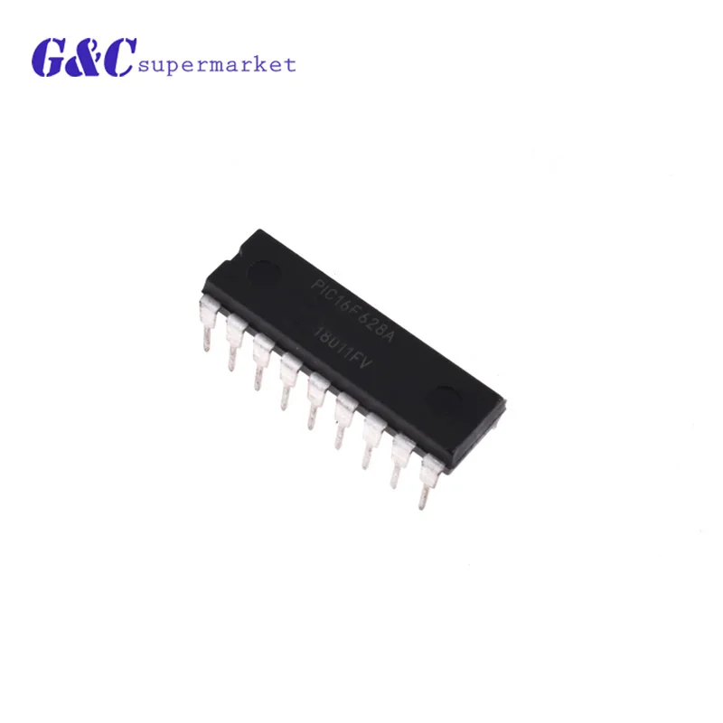 1Pcs Standard PIC16F628A-I/P PIC16F628 16F628A DIP-18 PIC16F628A-IP New Origin | Электронные компоненты и