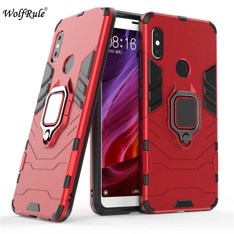

Xiaomi Redmi Note 5 Pro Case TPU Hard PC Xiaomi Redmi Note 5 Case Ring Holder Stand Magnetic Armor Case Xiomi Redmi Note 5 Pro}