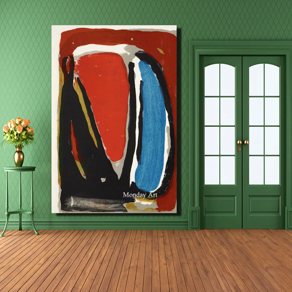 World-famous-paintings-Picasso-painting-Picasso-s-red-abstract-painting-Picasso-abstract-printed-painting-wholesale (4)
