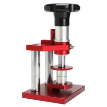 Компактное крепление для задней панели рабочего стола, запчасти для инструментов, прозрачный ободок, винтовой тип, точный портативный чехол для инструмента, чехол для часов, пресс