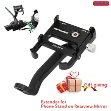 Universal Mobile Phone Holders Stands For Yamaha Motorcycle phone Mount holder gub Plus6 moto rearview mirror mount Phone holder