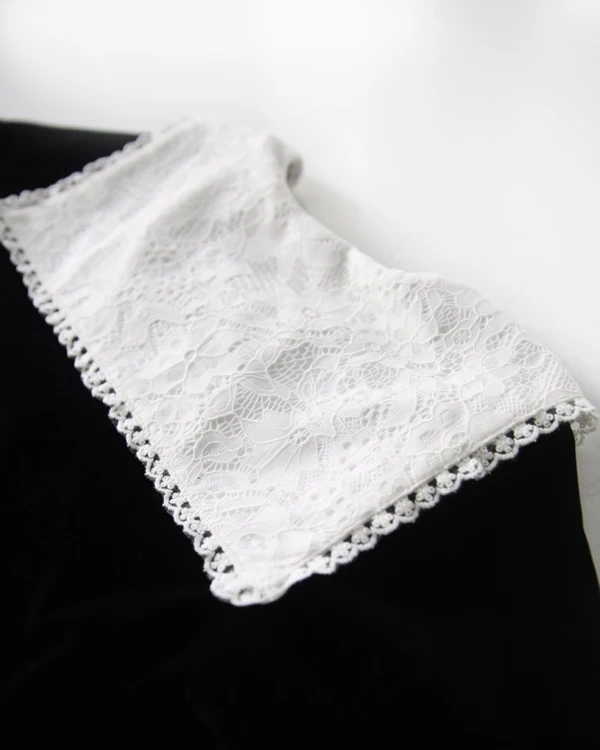 Vestido Longo, Настоящее платье,,, Haciooji, восемь принцесс, сделал свой собственный Лолита, ретро бархат, с короткими рукавами, платье