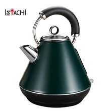 LSTACHi 1800 Вт стильный электрический чайник из нержавеющей стали 1.8л пищевой класс со съемной базой беспроводные интеллектуальные электрические чайники