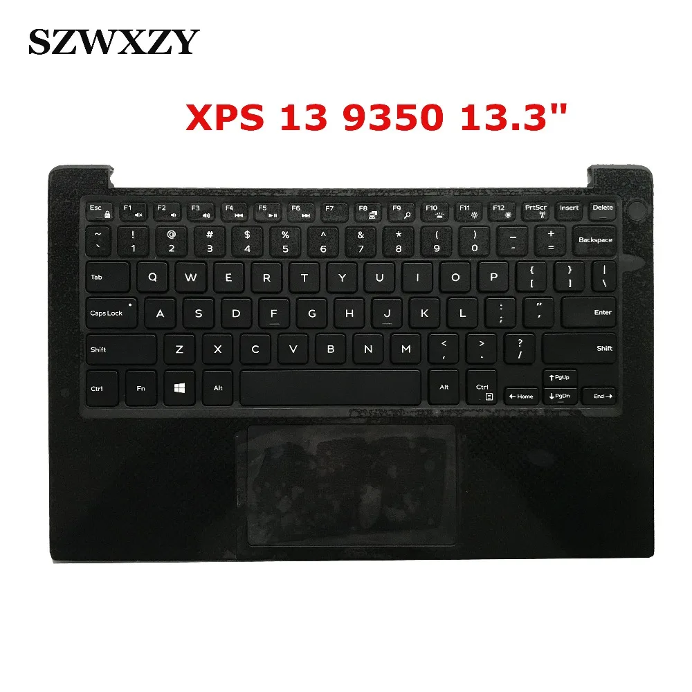 Для ноутбука Dell XPS 13 9350 3 дюйма подсветка тачпада клавиатура с US макет DKDXH 0DKDXH