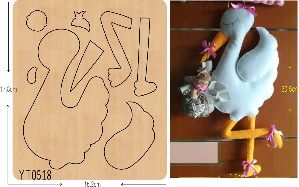 

Egret DIY new wooden mould cutting dies for scrapbooking Thickness/15.8mm/YT0518