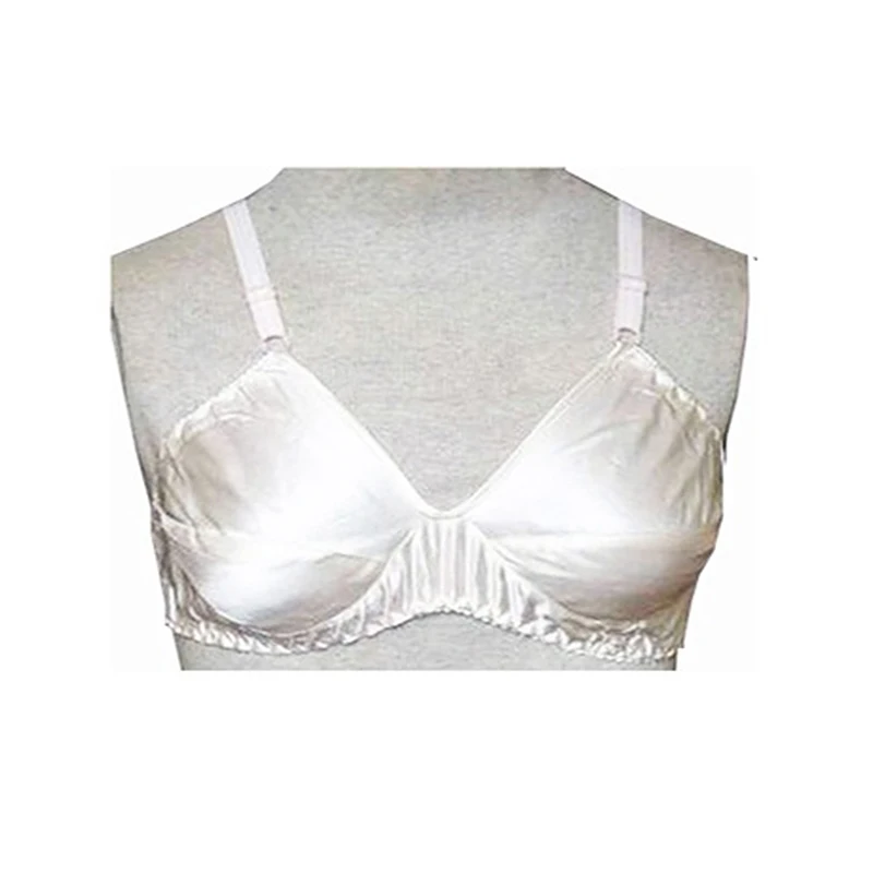3 pcs 100 Silk Women Thin Bra Wire Free For Summer Adjusted Straps