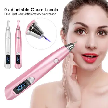 

Skin Care Mole Tattoo Freckle Removal Pen 9 Adjustable USB Spot Mole Removing Spot Remover Machine
