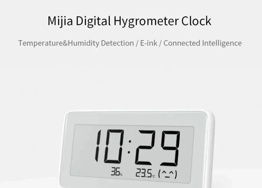Xiaomi Mijia умный контроль температуры и влажности Bluetooth цифровой датчик температуры часов