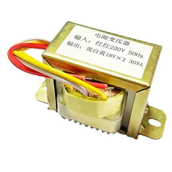 

EI57 30W 220V-18V transformer input 220v 50Hz output 30VA double 18V power transformers