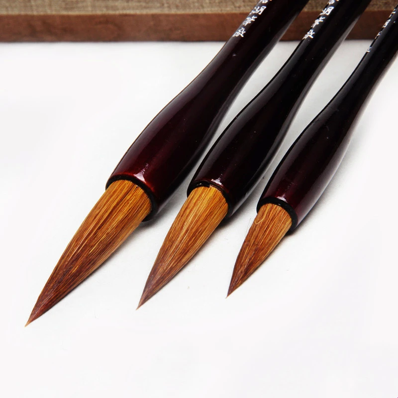 Chinese Traditional Calligraphy Brush Pen Weasel Woolen Multiple Hair