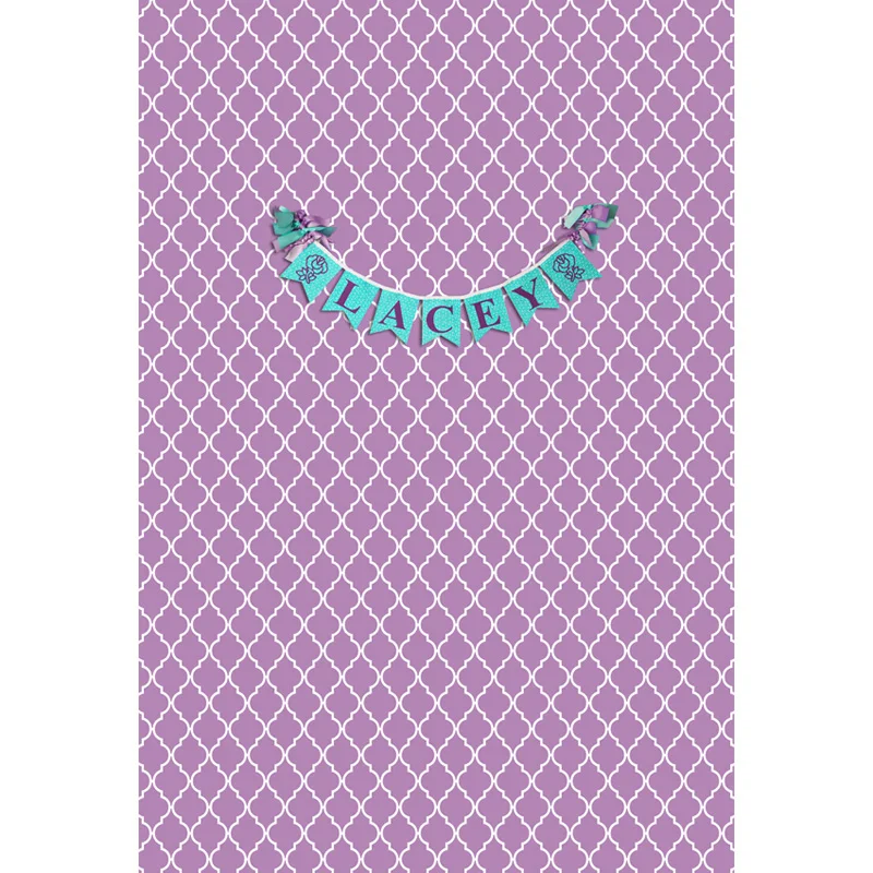 

Vinyl Photography Backdrop Purple Damask Pattern Newborn Baby Birthday Party Children Backgrounds for Photo Studio S-2078