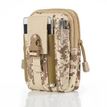 

Outdoor Multi-Function Climbing Trekking Sports Running Waterproof Splashing 5.5/6 Inch Phone Package Saddlebag Tactical Pocket