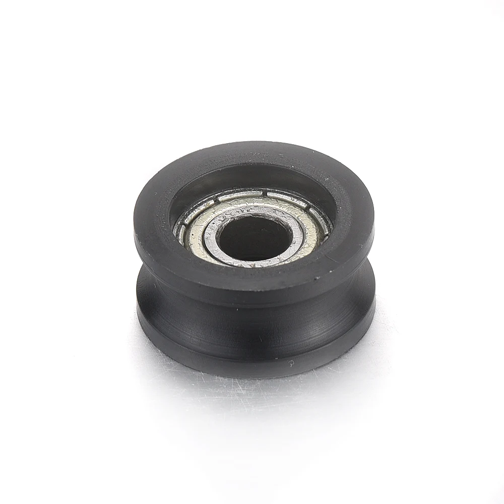 Good Quality High Carbon Steel U Grooved Pulley Bearing 6Pcs 6x21x10mm