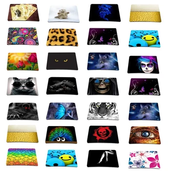 

Colorful Fashion Women Mens Small Mousepad Gaming Laser Mouse Pad 2017 Computer Accessories Optical Mice Mat For Trackball Mouse