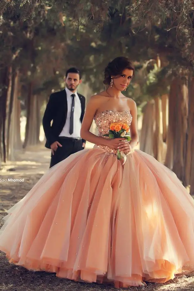 font b Custom b font font b Made b font Strapless Ball Gown font b