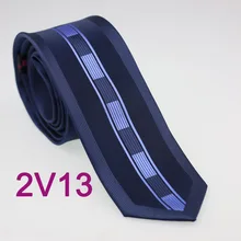 YIBEI Coachella Узкие галстуки темно-синий галстук-бабочка тонкий кайма полосатый галстук новое поступление Мужской шеи галстуки 6 см для свадебных платьев