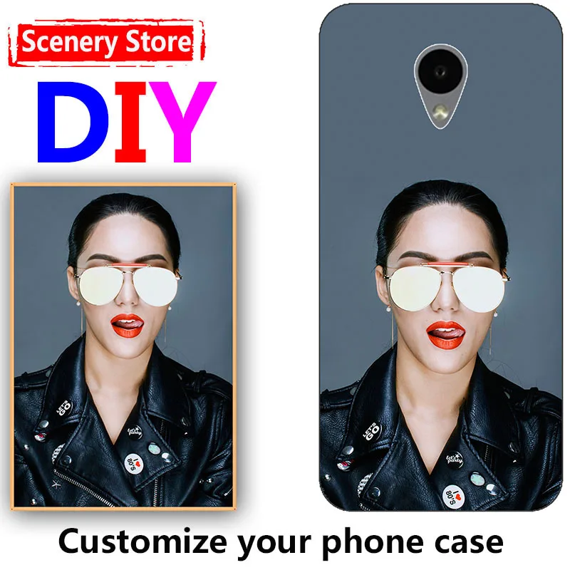 Индивидуальный чехол для телефона на заказ DIY Meizu M3E Meilan E 5 &quot Чехол с принтом
