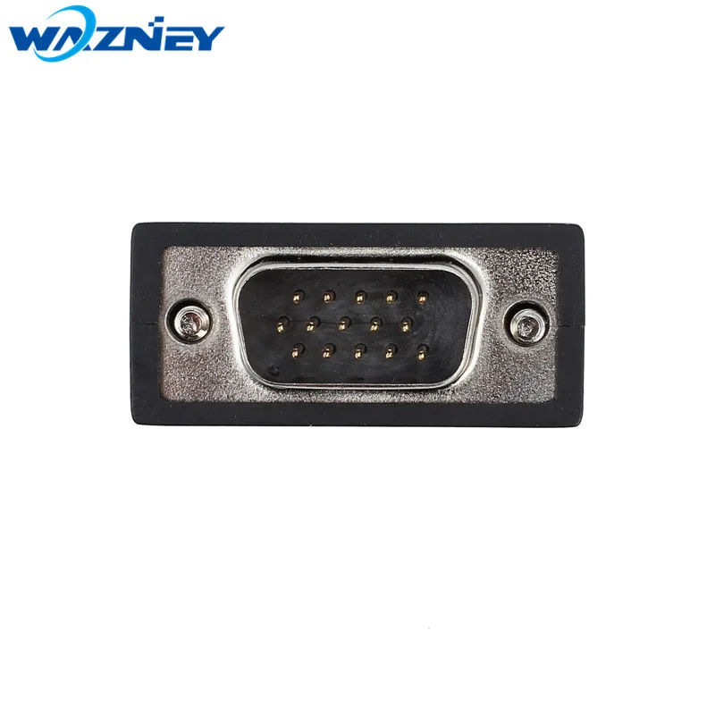 200 комплект 1080 P HDMI Женский к VGA штепсельный преобразователь, адаптер свинца с кабель аудиовыхода HDMI к VGA для ПК ноутбука ТВ коробка проектор