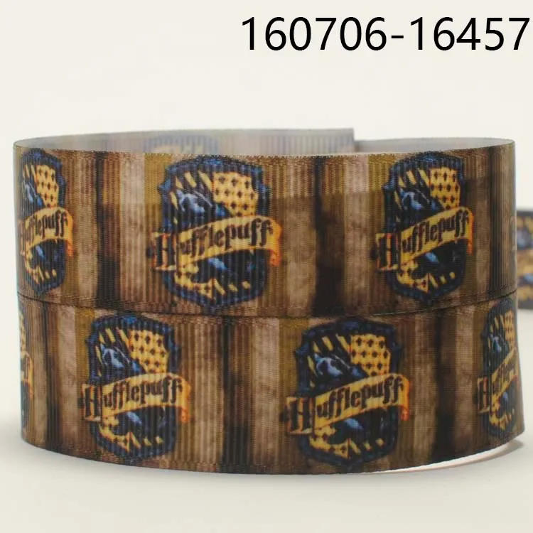 

NEW arrivals 50 yards brown cartoon pattern printed grosgrain cartoon ribbon