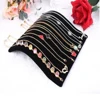 2022 Hot Black Velvet Necklace Bracelet Display Board Necklace Chain Pendant Display Jewelry Organizer Stand Holder For Women ► Photo 2/6