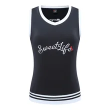 PGM, женская жилетка для гольфа с v-образным вырезом, женская жилетка без рукавов, сохраняющая тепло, жилет с принтом, спортивный жилет, ветрозащитная одежда для гольфа, D0693