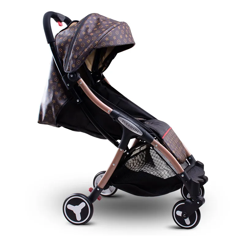 

5.8kg light Baby Stroller Plane Lightweight Portable Travelling Pram Children Pushchair Increase the awning