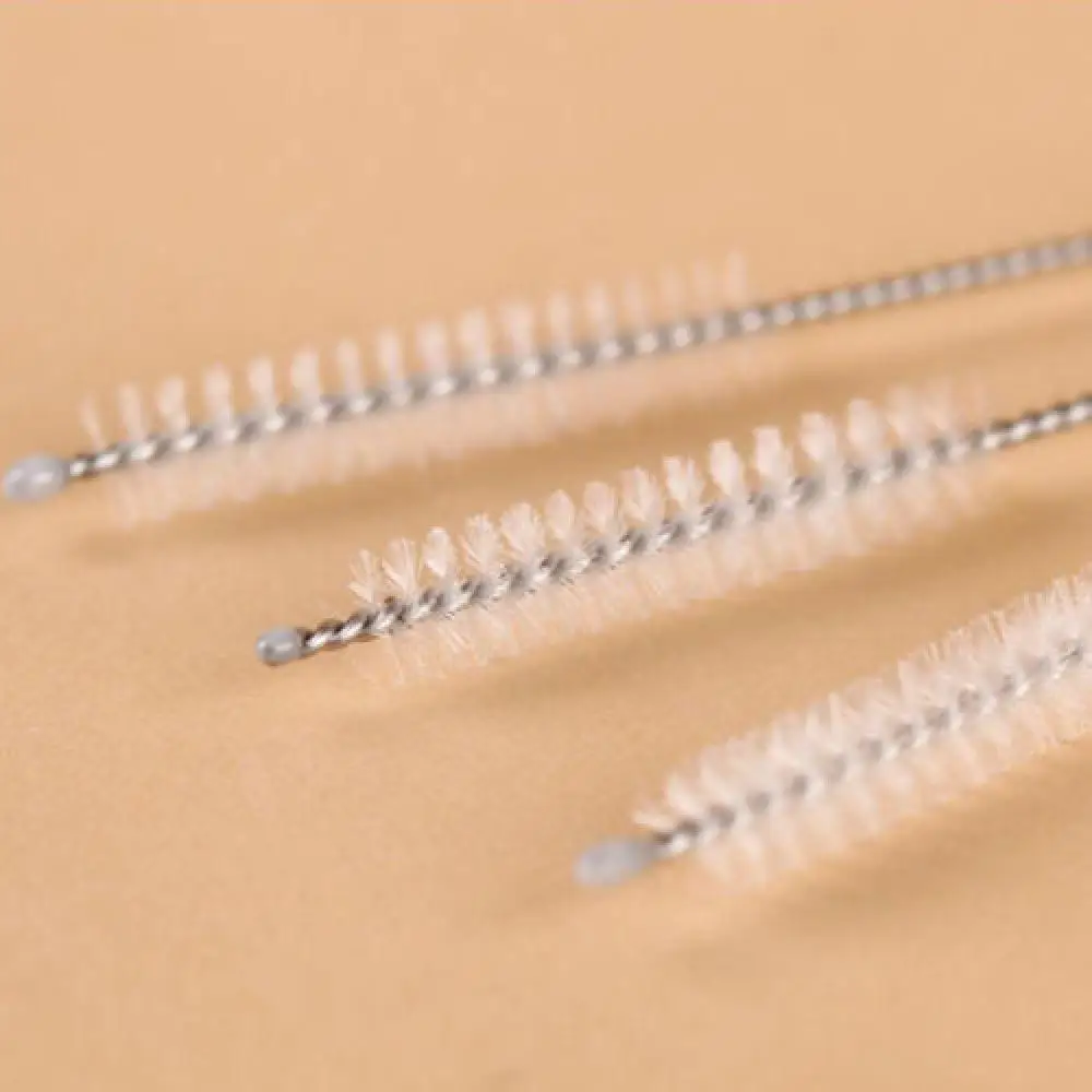 

Hot 5Pcs/lot Straw Cleaning Brush Stainless Steel Wash Drinking Pipe Straw Brushes Brush Cleaner